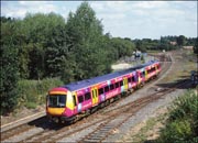 170399 in pink at Whitacre Junction