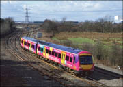 170399 in pink at Whitacre Junction