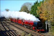 6233 Duchess of Sutherland at Hatton.