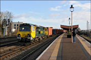 70010 at Leamington Spa