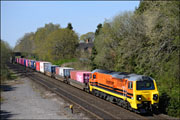 70020 at Bentley Heath