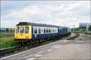 Class 108 DMU at Stratford-upn-Avon