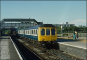 Class 117 DMU set B431 at Stratford upon Avon